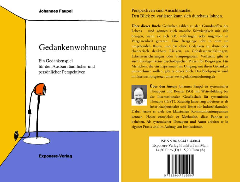Das Selbsthilfebuch Gedankenwohnung von Johannes Faupel